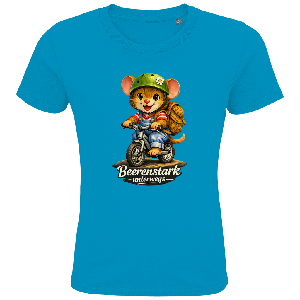 Kids Premium Bio T-Shirt Willi - Beerenstark unterwegs