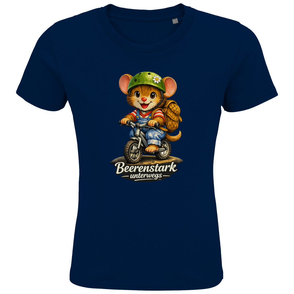 Kids Premium Bio T-Shirt Willi - Beerenstark unterwegs