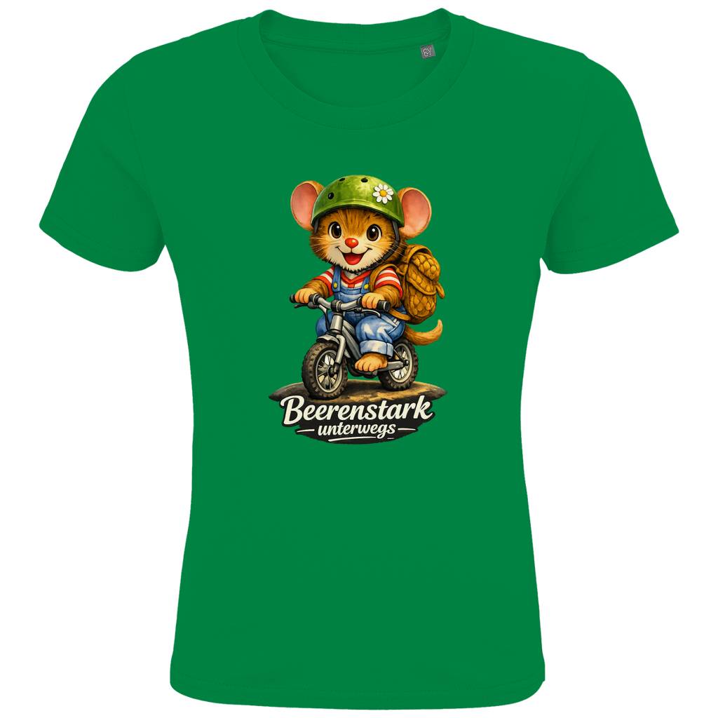 Kids Premium Bio T-Shirt Willi - Beerenstark unterwegs