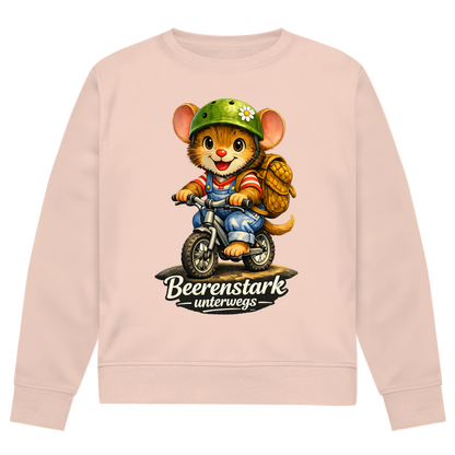 Herren Premium Bio Sweatshirt Willi - Beerenstark unterwegs