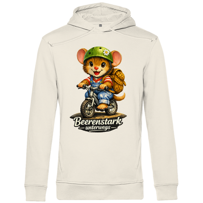 Herren Premium Bio Hoodie Willi - Beerenstark unterwegs