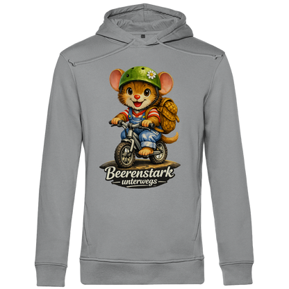 Herren Premium Bio Hoodie Willi - Beerenstark unterwegs