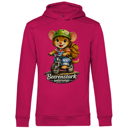 Herren Premium Bio Hoodie Willi - Beerenstark unterwegs