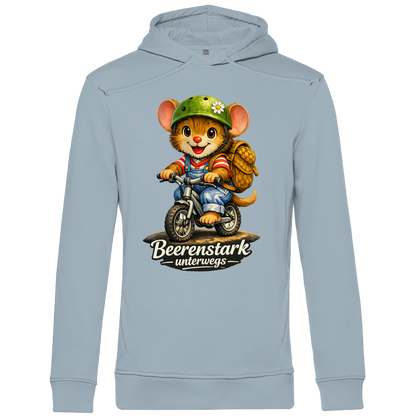 Herren Premium Bio Hoodie Willi - Beerenstark unterwegs