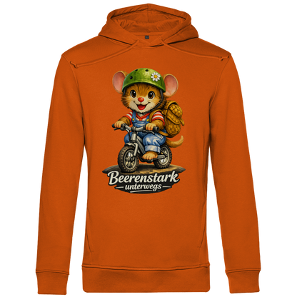 Herren Premium Bio Hoodie Willi - Beerenstark unterwegs