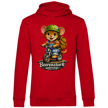Herren Premium Bio Hoodie Willi - Beerenstark unterwegs