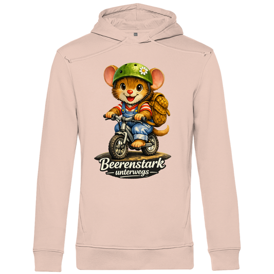 Herren Premium Bio Hoodie Willi - Beerenstark unterwegs