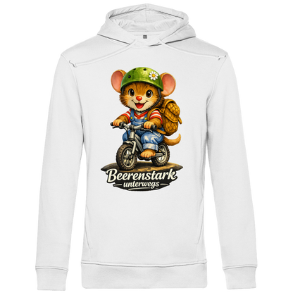 Herren Premium Bio Hoodie Willi - Beerenstark unterwegs