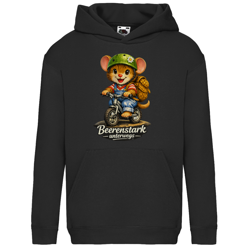 Kids Basic Hoodie Willi - Beerenstark unterwegs