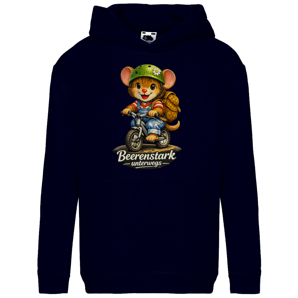 Kids Basic Hoodie Willi - Beerenstark unterwegs