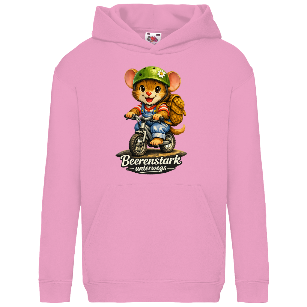 Kids Basic Hoodie Willi - Beerenstark unterwegs