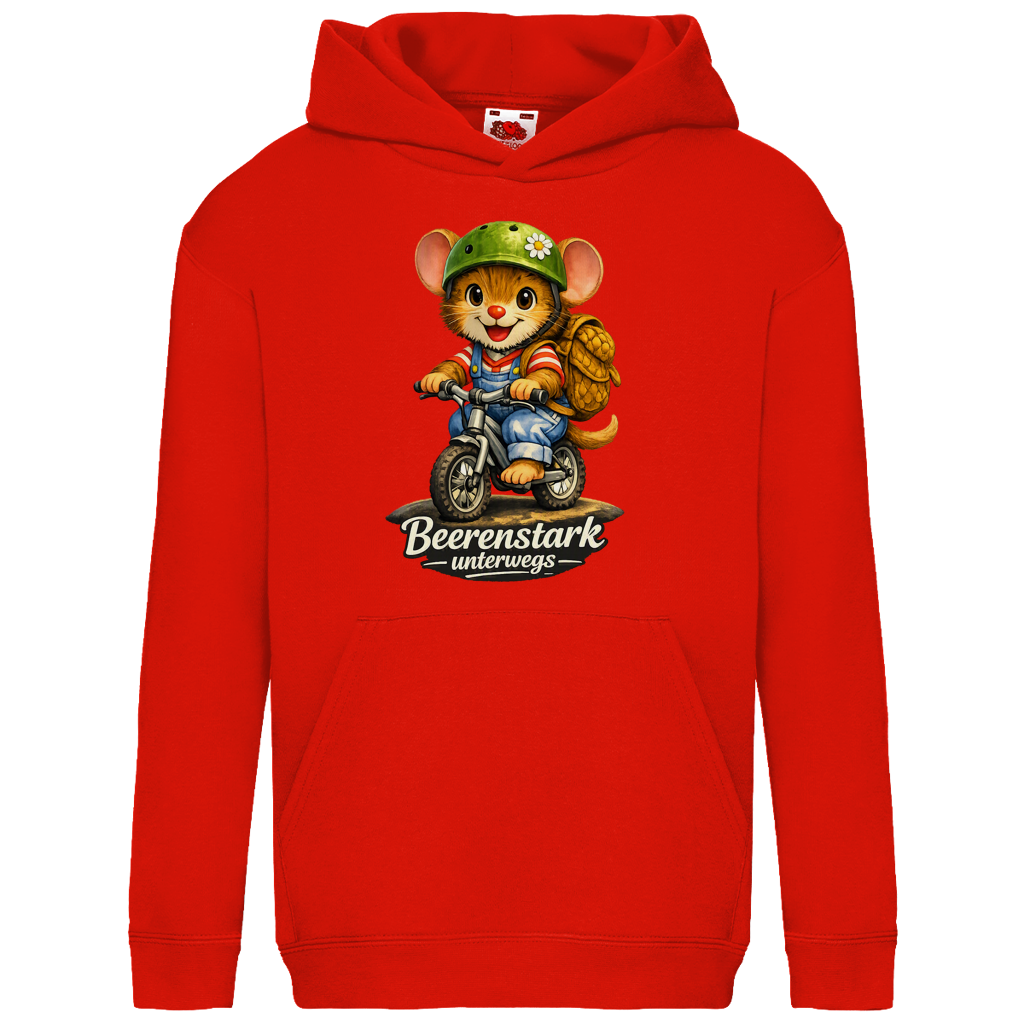 Kids Basic Hoodie Willi - Beerenstark unterwegs