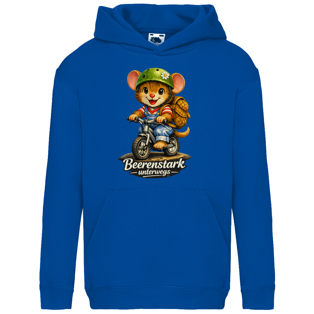 Kids Basic Hoodie Willi - Beerenstark unterwegs