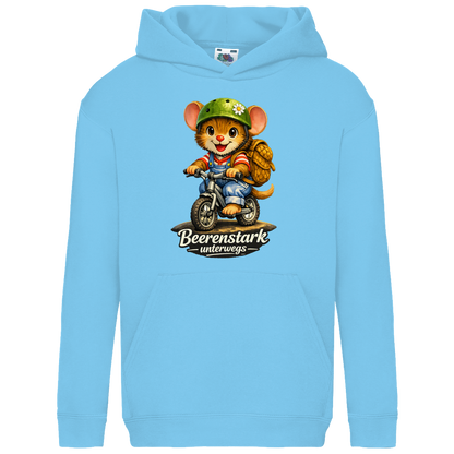 Kids Basic Hoodie Willi - Beerenstark unterwegs