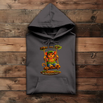 Damen Hoodie Willi mit Schwung durchs Leben