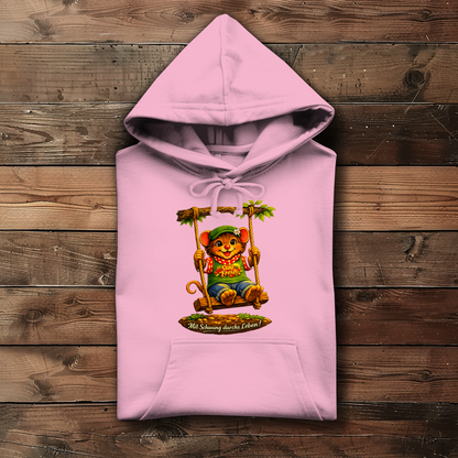 Damen Hoodie Willi mit Schwung durchs Leben