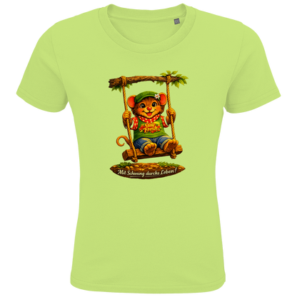 Kids Premium Bio T-Shirt Willi mit Schwung durchs Leben