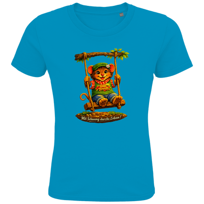 Kids Premium Bio T-Shirt Willi mit Schwung durchs Leben