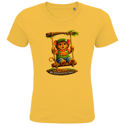 Kids Premium Bio T-Shirt Willi mit Schwung durchs Leben