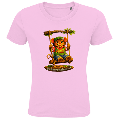 Kids Premium Bio T-Shirt Willi mit Schwung durchs Leben