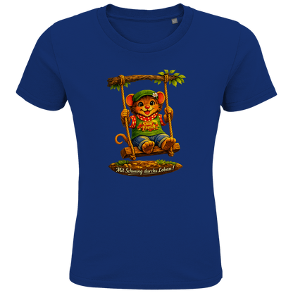 Kids Premium Bio T-Shirt Willi mit Schwung durchs Leben