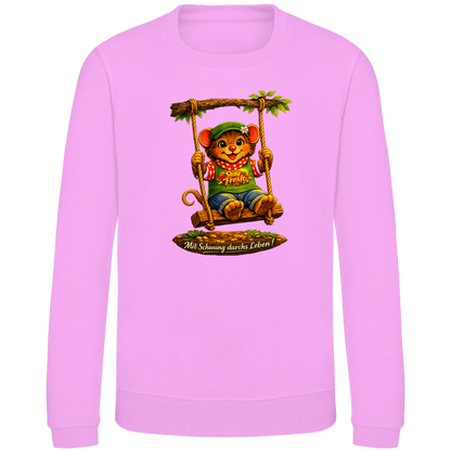 Kinder Sweatshirt Willi mit Schwung durchs Leben