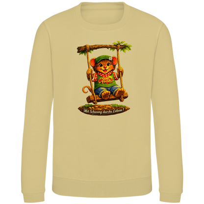 Kinder Sweatshirt Willi mit Schwung durchs Leben