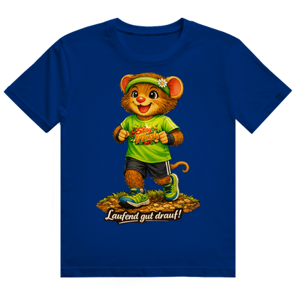Herren Heavy Cotton T-Shirt Willi - Laufend gut drauf!