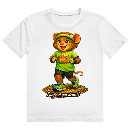 Herren Heavy Cotton T-Shirt Willi - Laufend gut drauf!