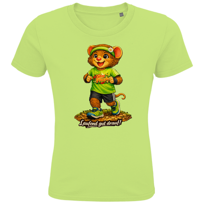 Kids Premium Bio T-Shirt Willi - Laufend gut drauf!