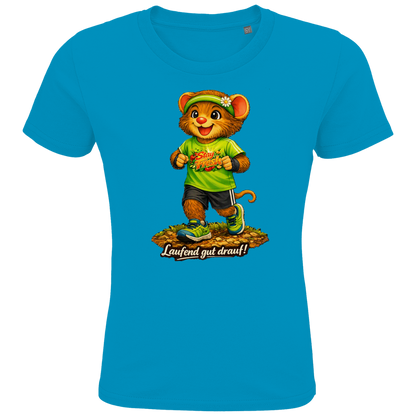 Kids Premium Bio T-Shirt Willi - Laufend gut drauf!