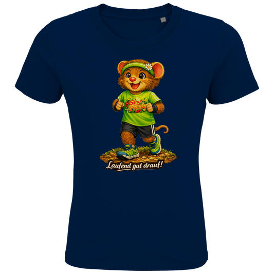 Kids Premium Bio T-Shirt Willi - Laufend gut drauf!