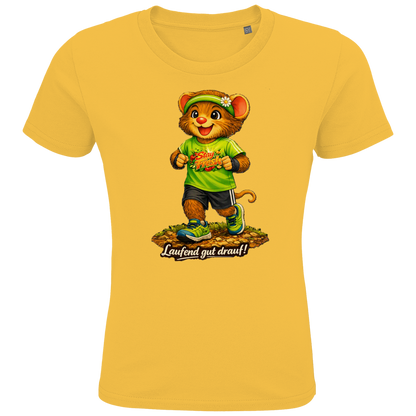 Kids Premium Bio T-Shirt Willi - Laufend gut drauf!