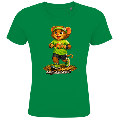 Kids Premium Bio T-Shirt Willi - Laufend gut drauf!