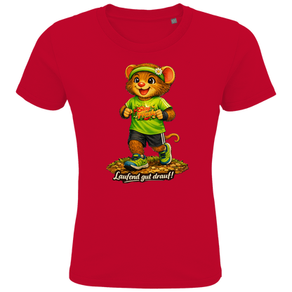 Kids Premium Bio T-Shirt Willi - Laufend gut drauf!