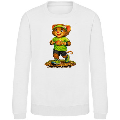 Kinder Sweatshirt Willi - Laufend gut drauf!