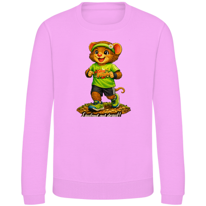 Kinder Sweatshirt Willi - Laufend gut drauf!