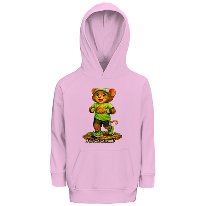 Kinder Premium Bio Hoodie Willi - Laufend gut drauf!