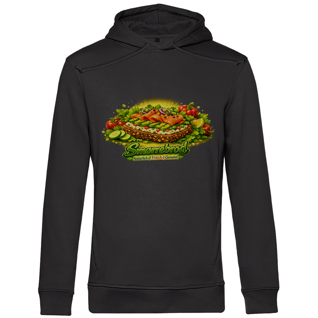Herren Premium Bio Hoodie Fresh-Smörrebröd