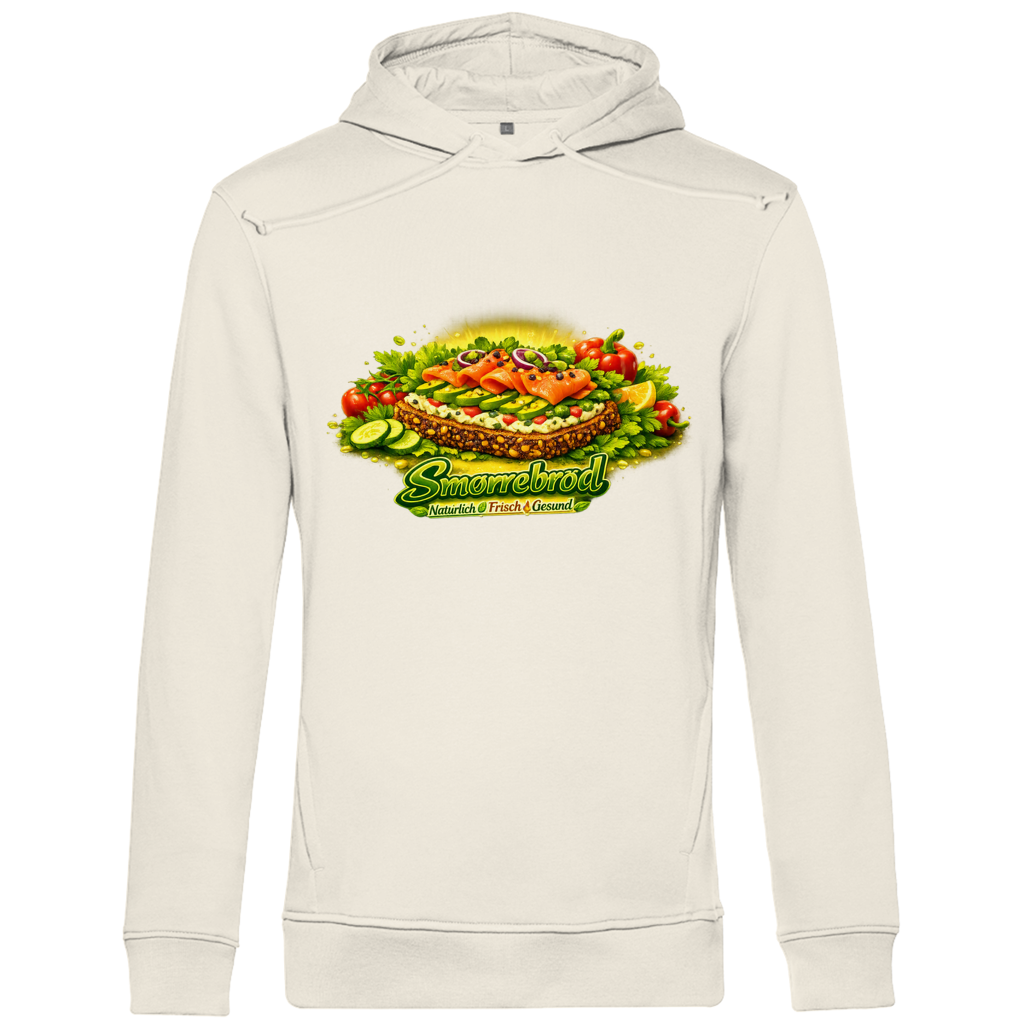 Herren Premium Bio Hoodie Fresh-Smörrebröd