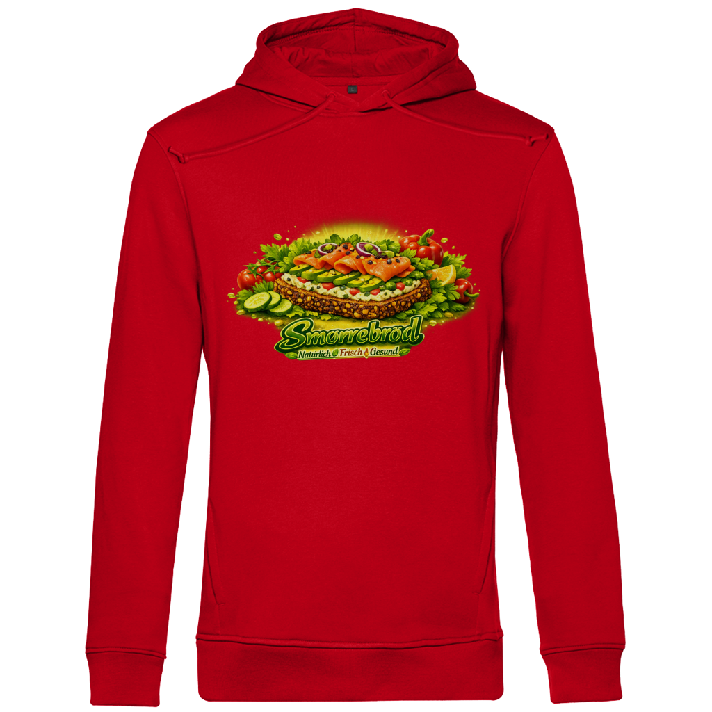 Herren Premium Bio Hoodie Fresh-Smörrebröd