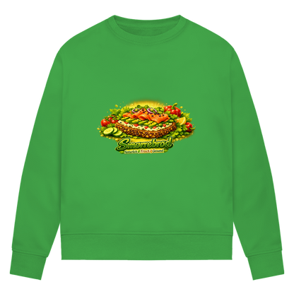 Damen Premium Bio Sweatshirt Fresh-Smörrebröd
