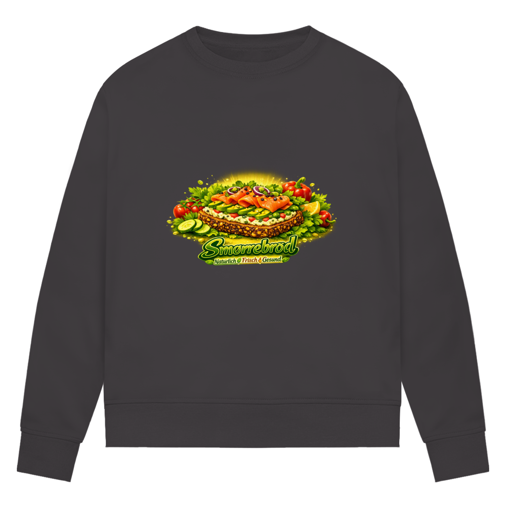 Damen Premium Bio Sweatshirt Fresh-Smörrebröd