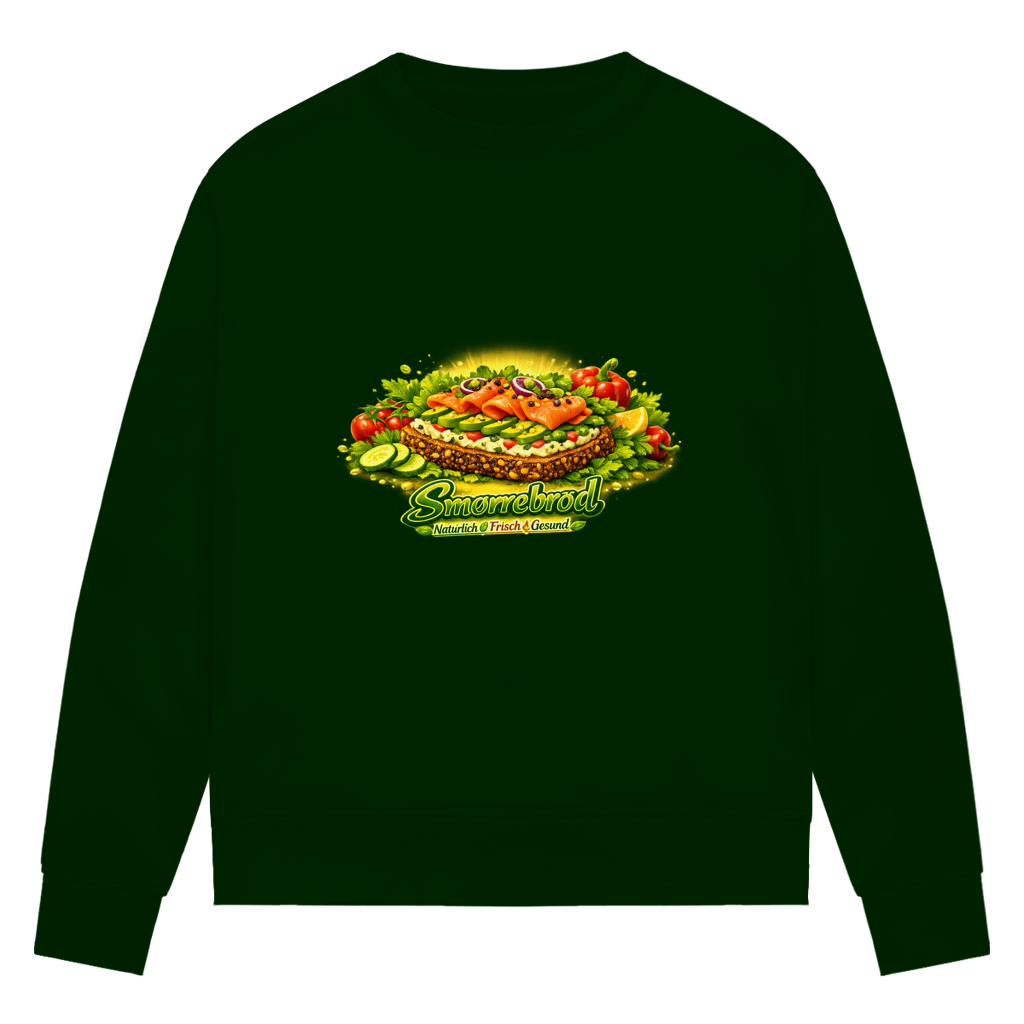 Damen Premium Bio Sweatshirt Fresh-Smörrebröd