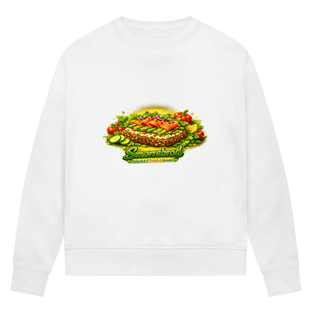 Damen Premium Bio Sweatshirt Fresh-Smörrebröd