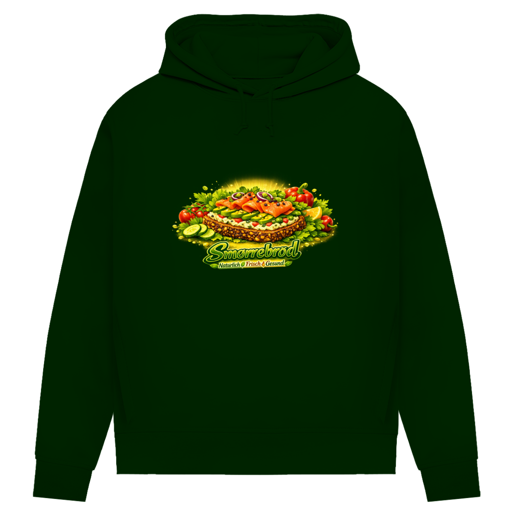 Damen Premium Bio Hoodie Fresh-Smörrebröd