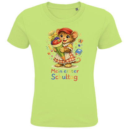 Kids Premium Bio T-Shirt Emmi - Mein erster Schultag