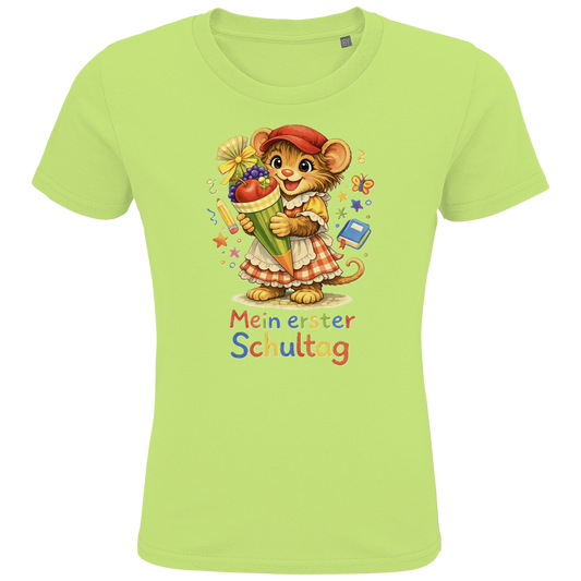 Kids Premium Bio T-Shirt Emmi - Mein erster Schultag