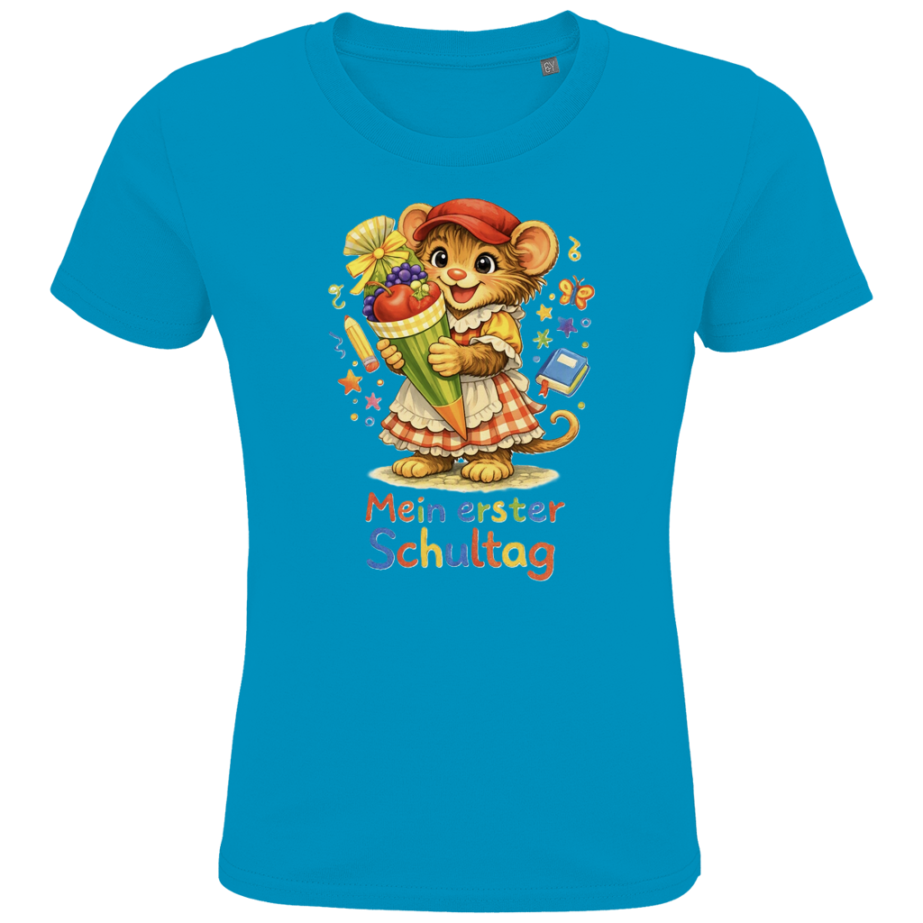 Kids Premium Bio T-Shirt Emmi - Mein erster Schultag