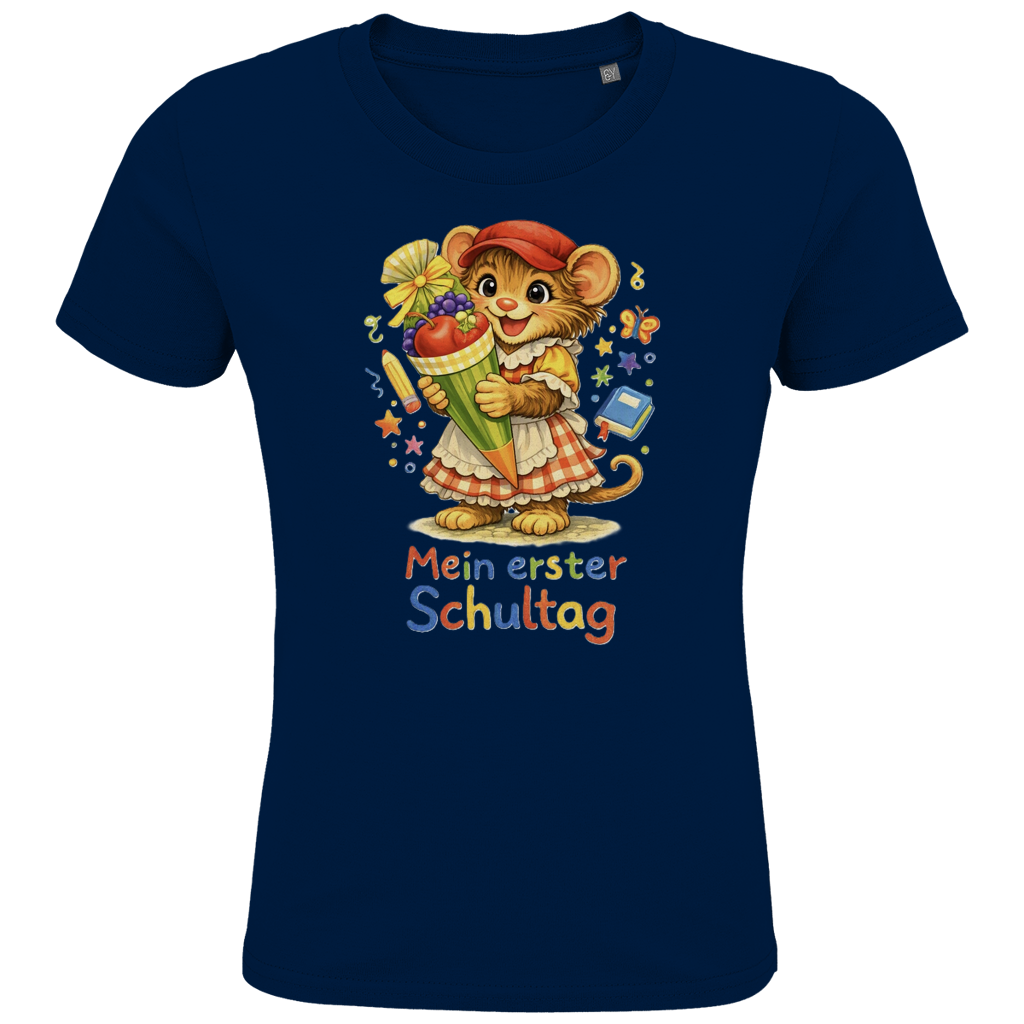 Kids Premium Bio T-Shirt Emmi - Mein erster Schultag